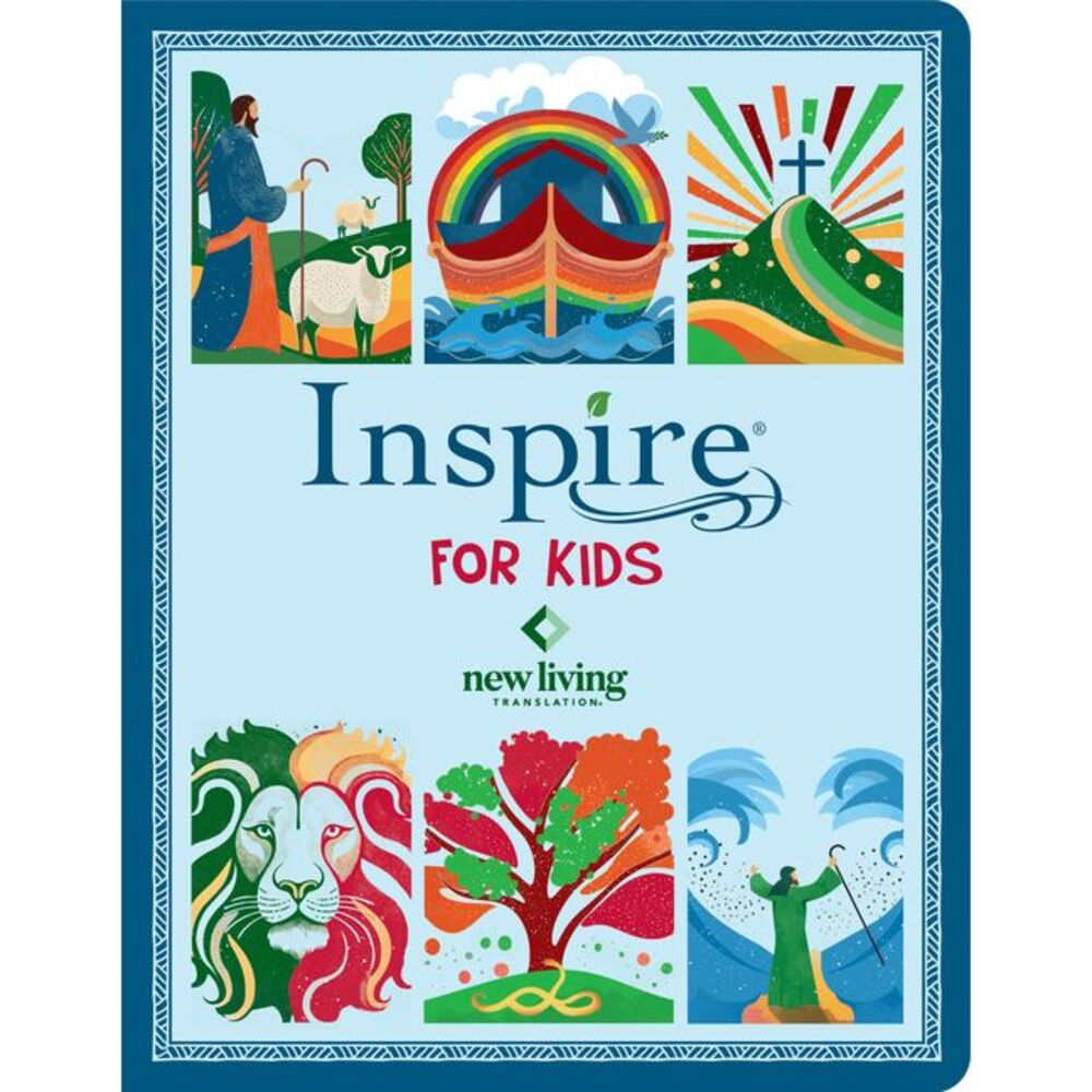 Inspire Bible for Kids NLT (Softcover): The Bible for Coloring & Creative Journa